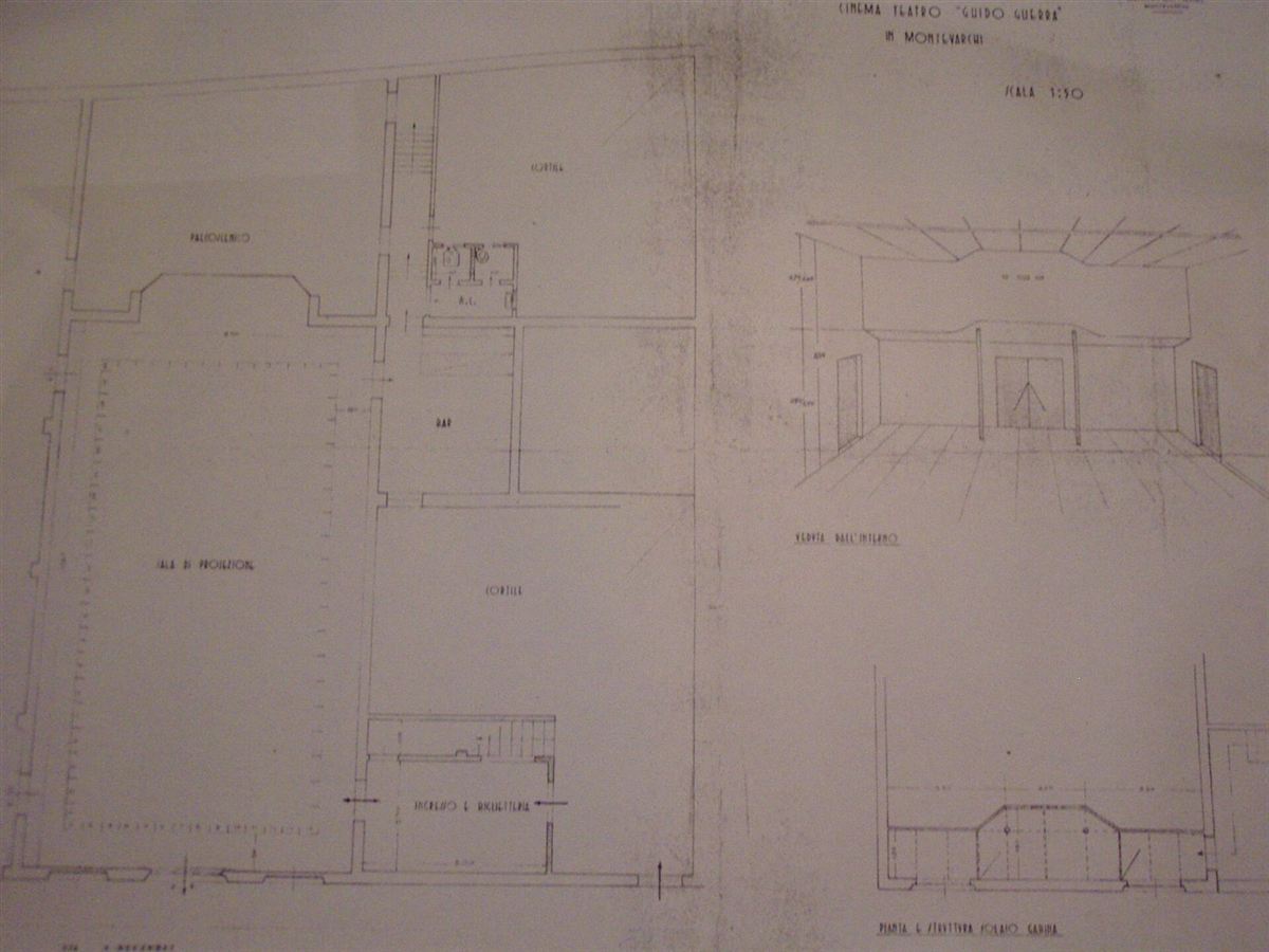 Architectural drawings for a building
