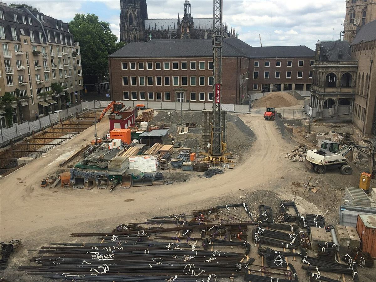 A building under construction